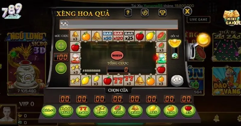 Mẹo chơi nổ hũ xèng hoa quả 789 club giúp bạn dễ thắng hơn
